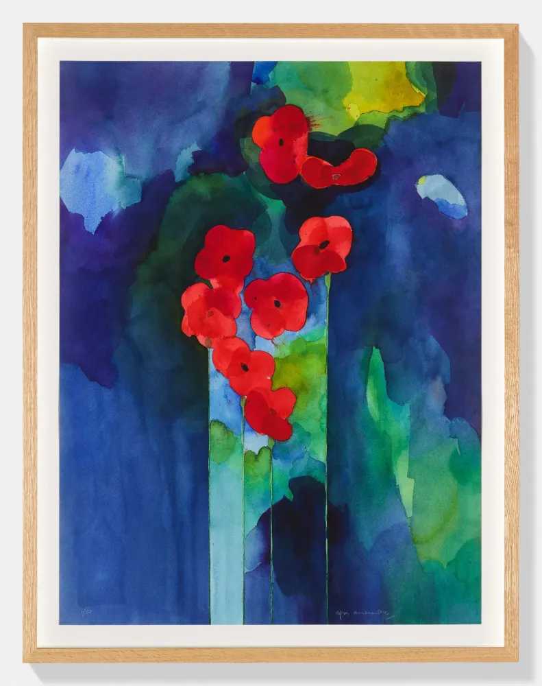 Brian Clarke, ‘Wild Heart’s Offering’, 2026, Print, Giclée print on Cotton Smooth Rag,  Heni Editions, Numbered, Framed