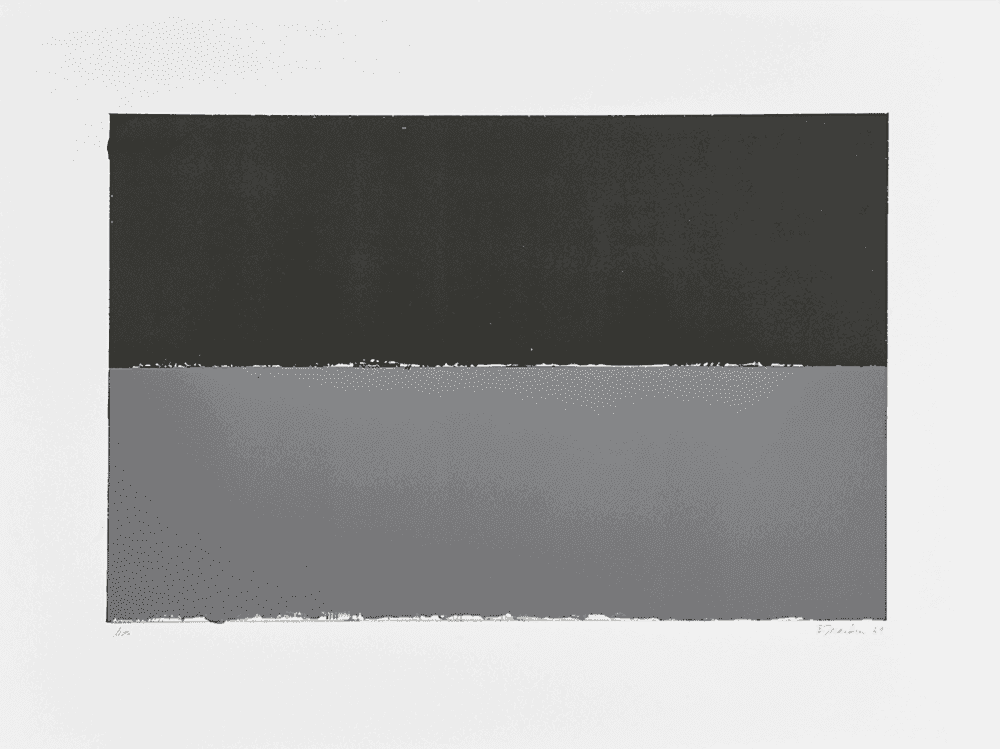 Brice Marden, ‘Gulf’, 1969, Print, Lithograph in colors on Rives paper, Tanglewood Press, Numbered, Dated