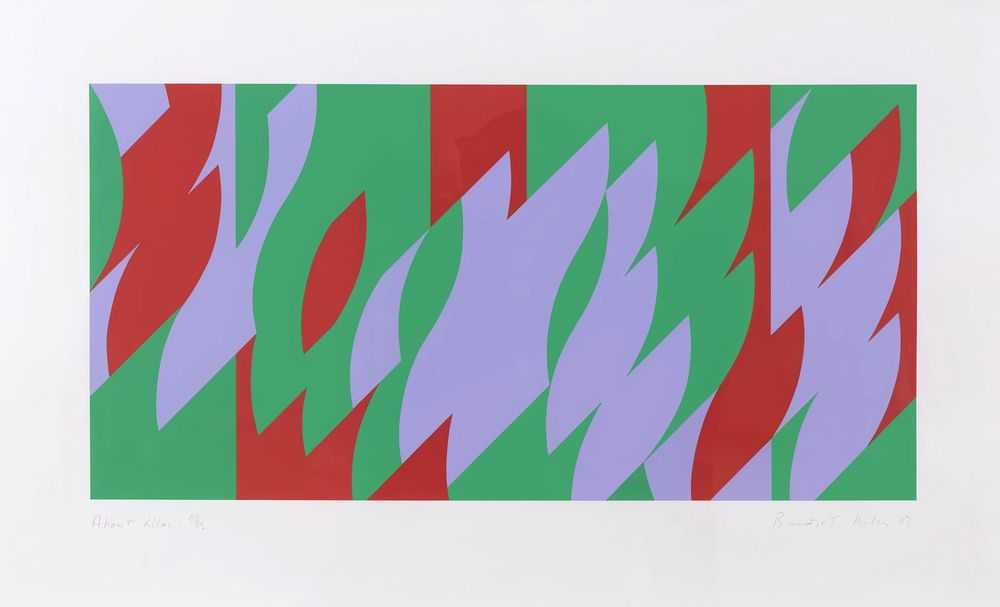 Bridget Riley, ‘About Lilac’, 2007, Print, Screenprint, Artisan Editions, Numbered, Dated