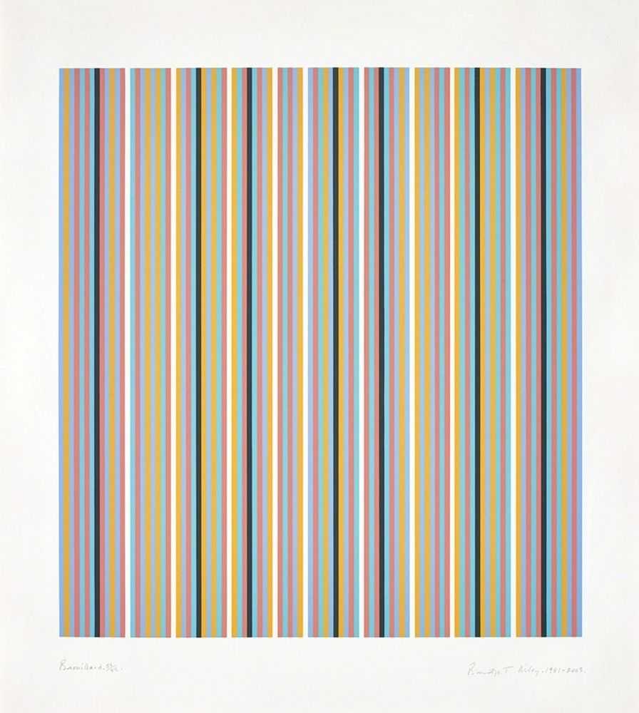 Bridget Riley, ‘Brouillard’, 2003, Print, Screenprint on paper, null, Numbered, Dated
