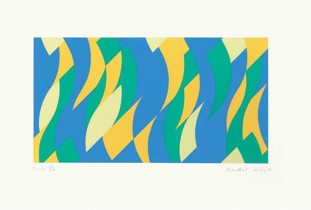 Bridget Riley, ‘Frieze’, 2000, Print, Screenprint on paper, null, Numbered, Dated