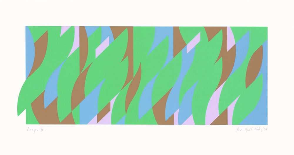 Bridget Riley, ‘Leap’, 2002, Print, Screenprint on paper, null, Numbered