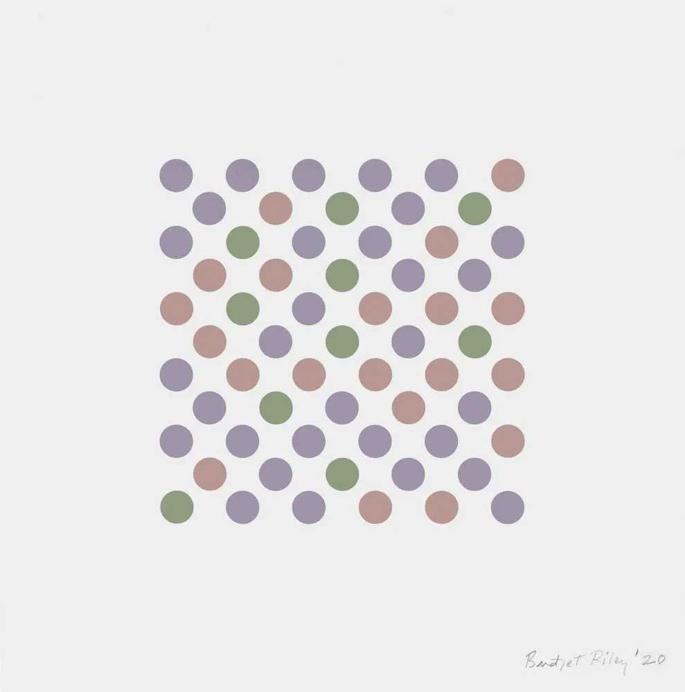 Bridget Riley, ‘Measure For Measure’, 11-09-2020, Print, Screenprint in 3 colours on Fabriano 5 paper, Cristea Roberts Gallery, Numbered