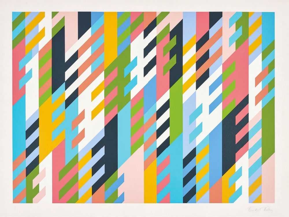 Bridget Riley, ‘New Day’, 1992, Print, Screenprint on paper, King Publishing, 
