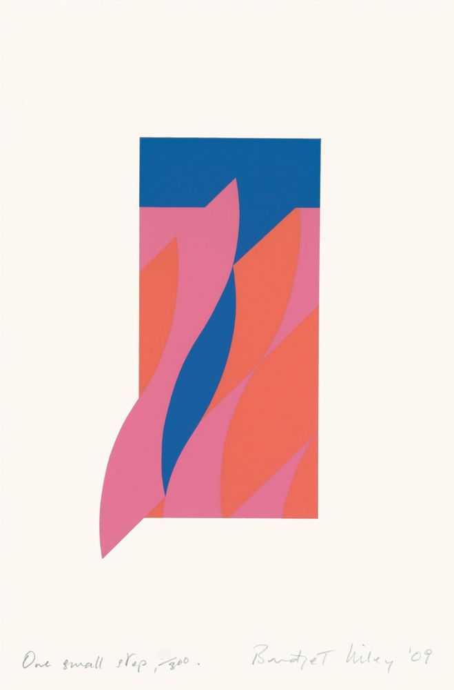 Bridget Riley, ‘One Small Step’, 2009, Print, Screenprint on paper, null, Numbered, Dated