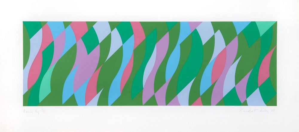 Bridget Riley, ‘Passing By’, 2005, Print, Screenprint on paper, null, Numbered, Dated