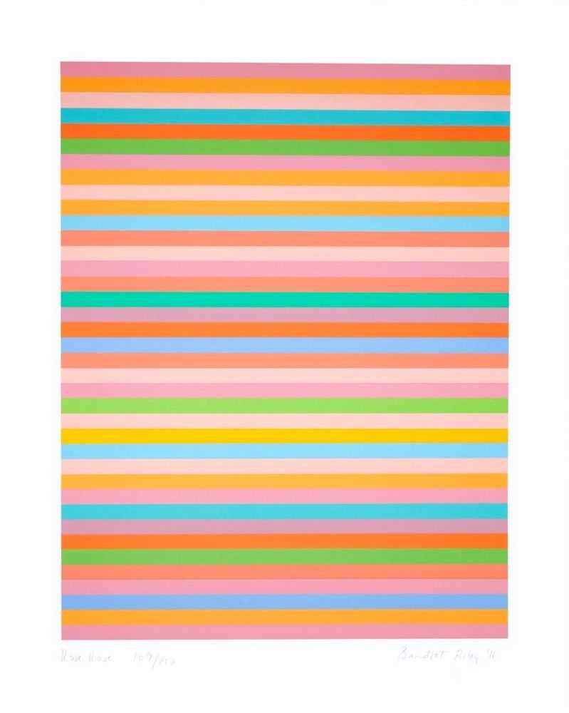 Bridget Riley, ‘Rose Rose’, 04-11-2011, Print, 15 colour screenprint on 300gsm Fabriano 5 paper, Counter Editions, Numbered, Dated