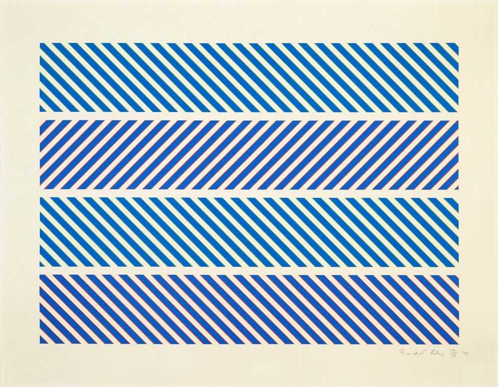 Bridget Riley, ‘Untitled (Rothko Portfolio)’, 1973, Print, Screenprint on paper, null, Numbered, Dated