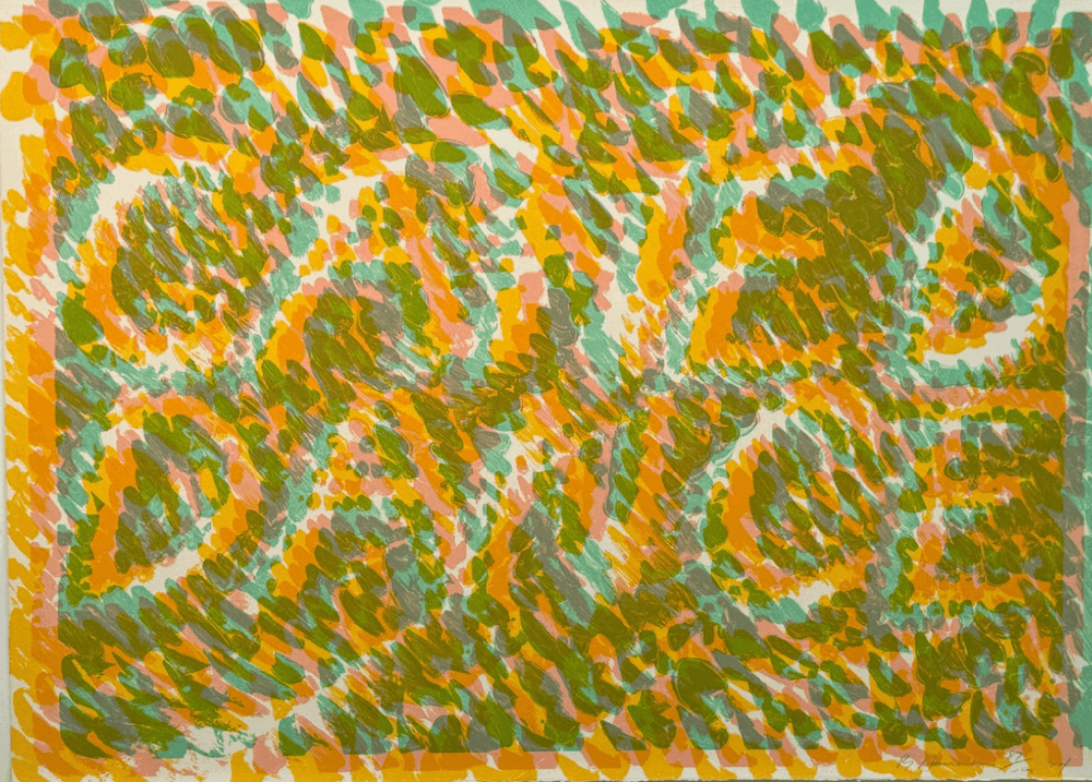 Bruce Nauman, ‘Caned Dance’, 1974, Print, Lithograph, Cirrus Editions, Numbered, Dated