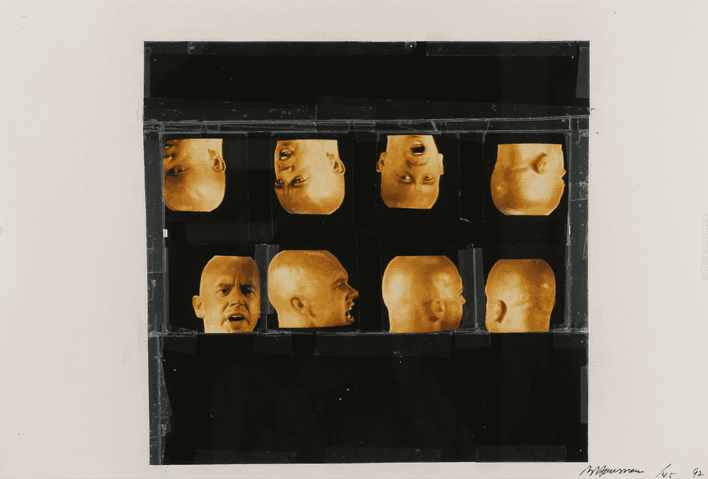 Bruce Nauman, ‘Rinde Spinning’, 1992, Print, C-print on glossy wove, null, Numbered, Dated
