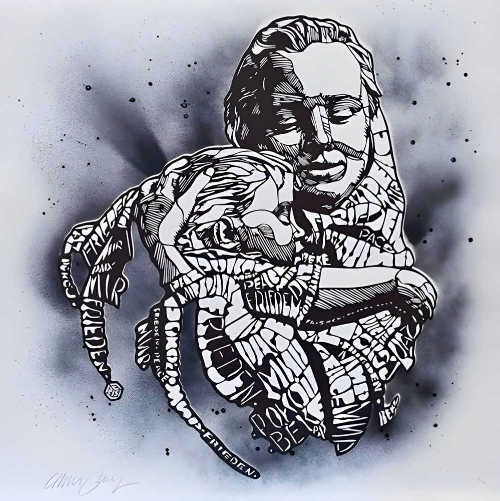 C215 (Christian Guémy), ‘Mir’, 01-12-2015, Print, Lithograph, Print Them All, Handfinished