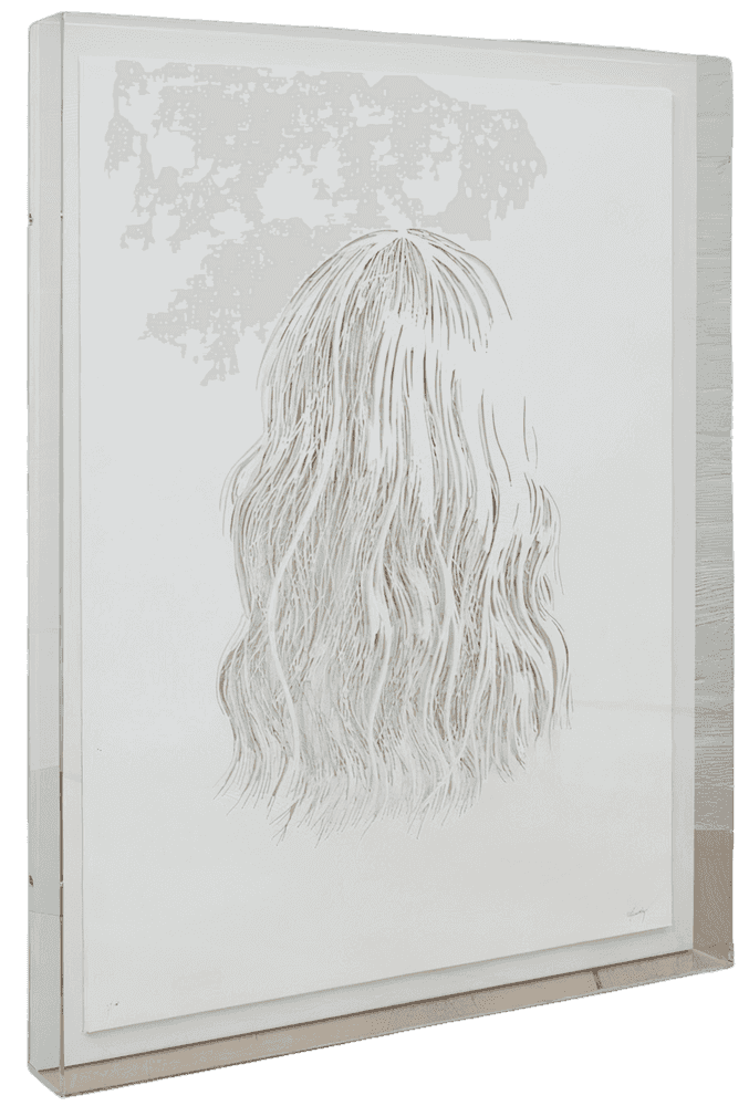 CJ Hendry, ‘Billie’, 12-12-2021, Print, 7 layers of intricately cut paper to create the final image on 100% cotton, acid free and archival paper, Self-released, Numbered, Framed