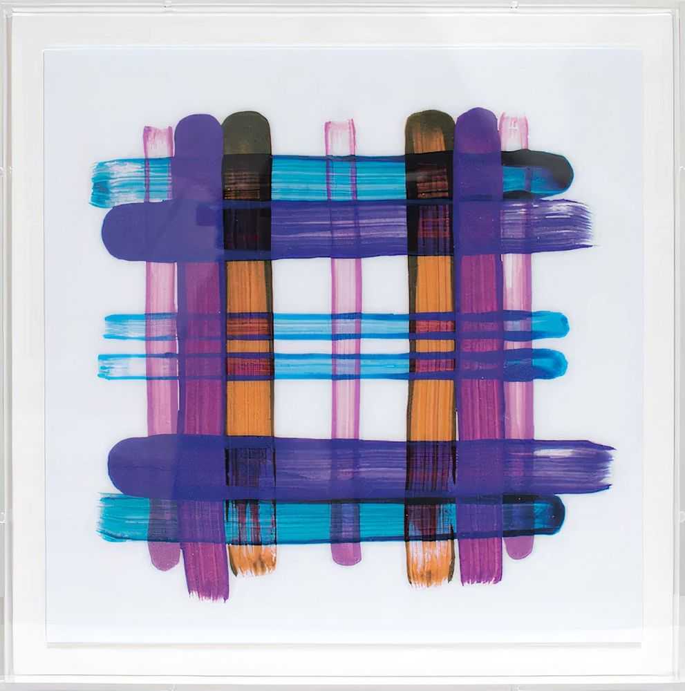 CJ Hendry, ‘California Corn Flakes (Plaid)’, 20-04-2023, Print, Lenticular artwork changes color when you move from left to right, Self-released, Numbered, Framed