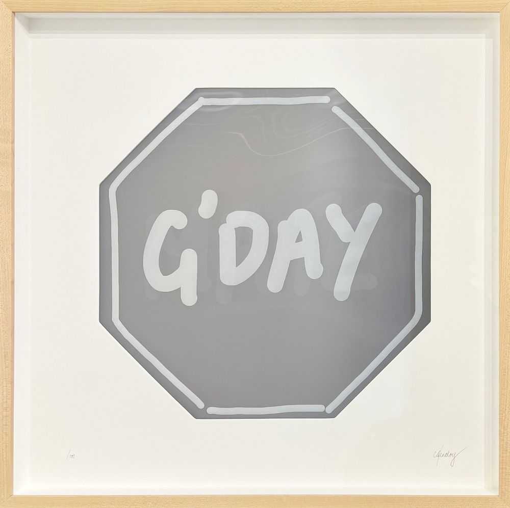 CJ Hendry, ‘G'Day Mate’, 2021, Print, Clear lenticular lens print, Self Released, Numbered, Framed