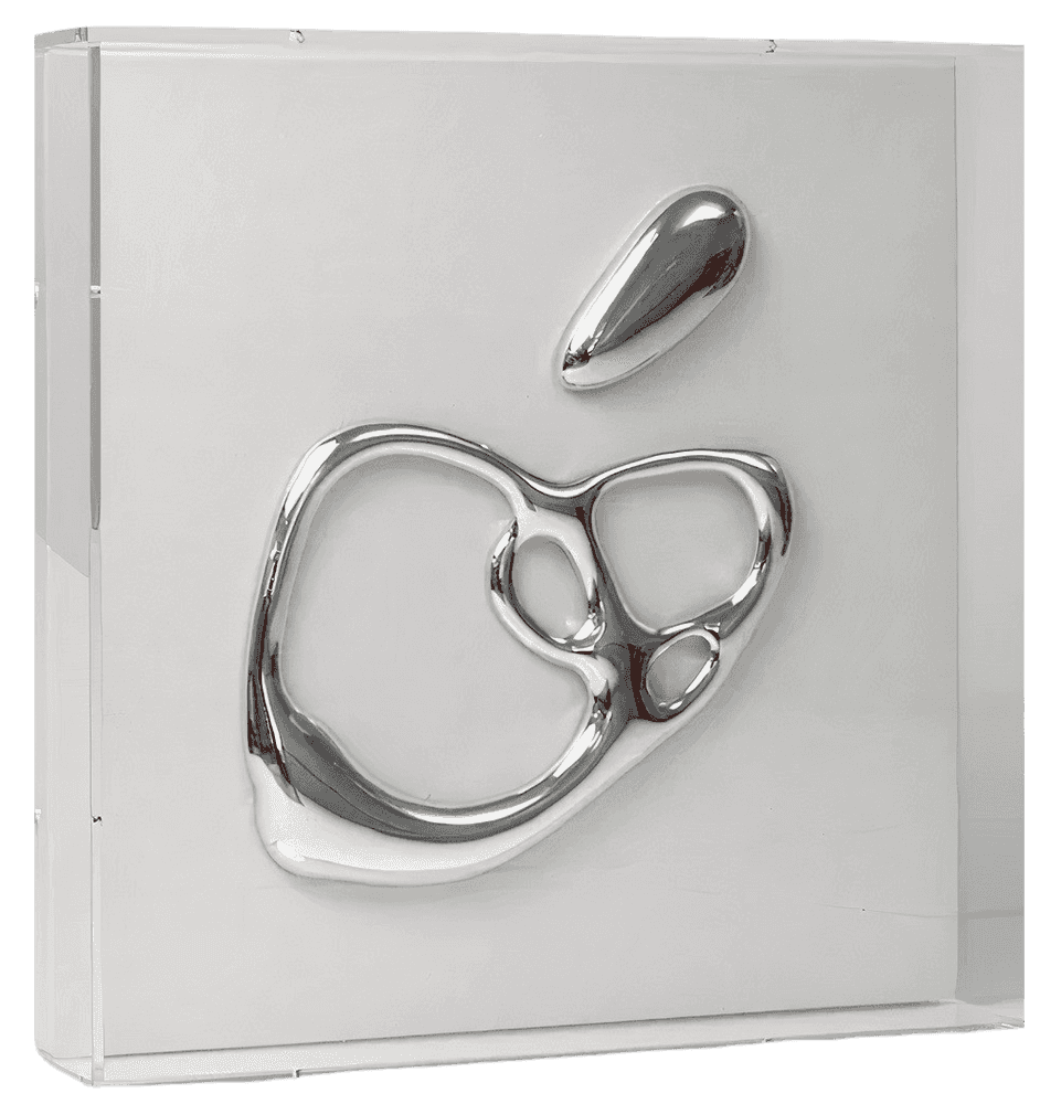 CJ Hendry, ‘Iron (Sterling Series)’, 28-09-2023, Print, Electroplated resin, Self released, Numbered, Framed