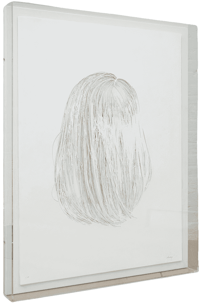 CJ Hendry, ‘Natalie’, 12-12-2021, Print, 7 layers of intricately cut paper to create the final image on 100% cotton, acid free and archival paper, Self-released, Numbered, Framed