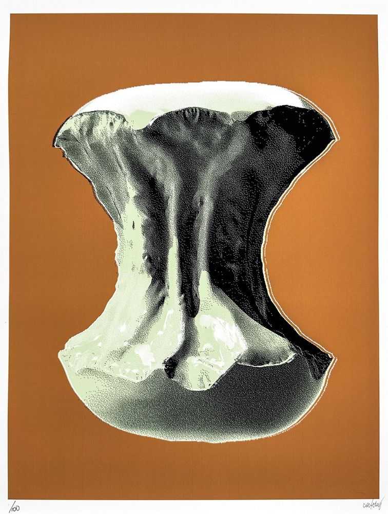 CJ Hendry, ‘Pastel Editions - Apple Core’, 2026, Print, Fine art paper, null, Numbered