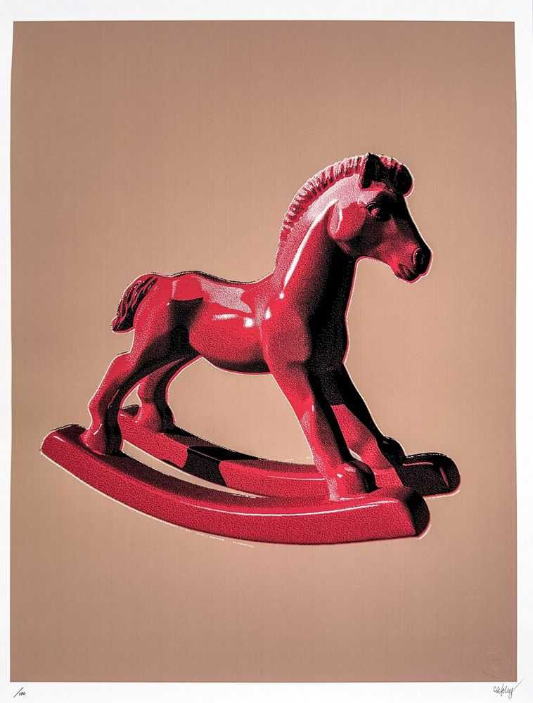 CJ Hendry, ‘Pastel Editions - Rocking Horse’, 2026, Print, Fine art paper, null, Numbered