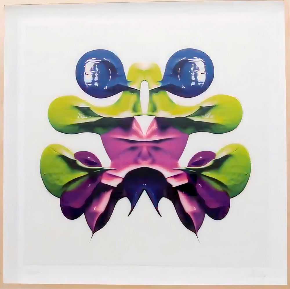 CJ Hendry, ‘Rorschach Card II’, 2019, Print, 3-layer lenticular lens print, Self-released, Numbered, Framed