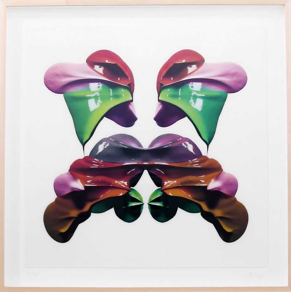 CJ Hendry, ‘Rorschach Card I’, 2019, Print, 3-layer lenticular lens print, Self-released, Numbered, Framed