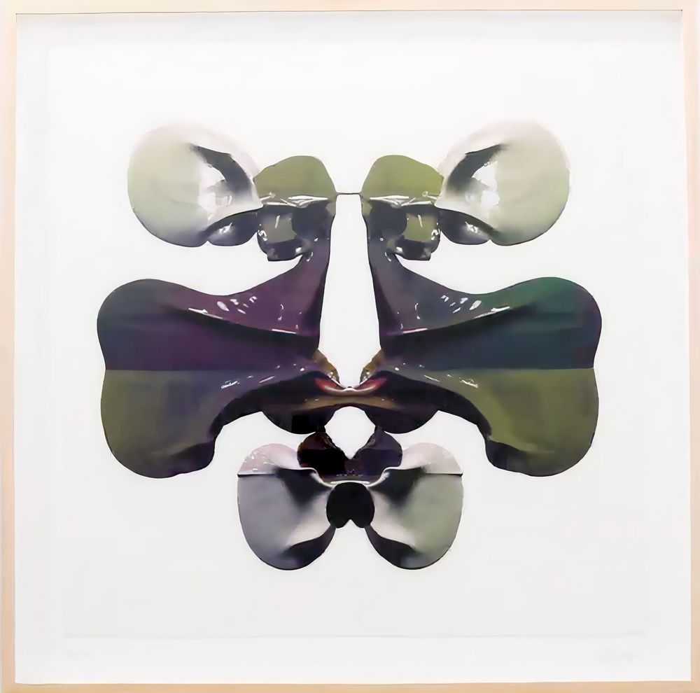 CJ Hendry, ‘Rorschach Card VIII’, 2019, Print, 3-layer lenticular lens print, Self-released, Numbered, Framed