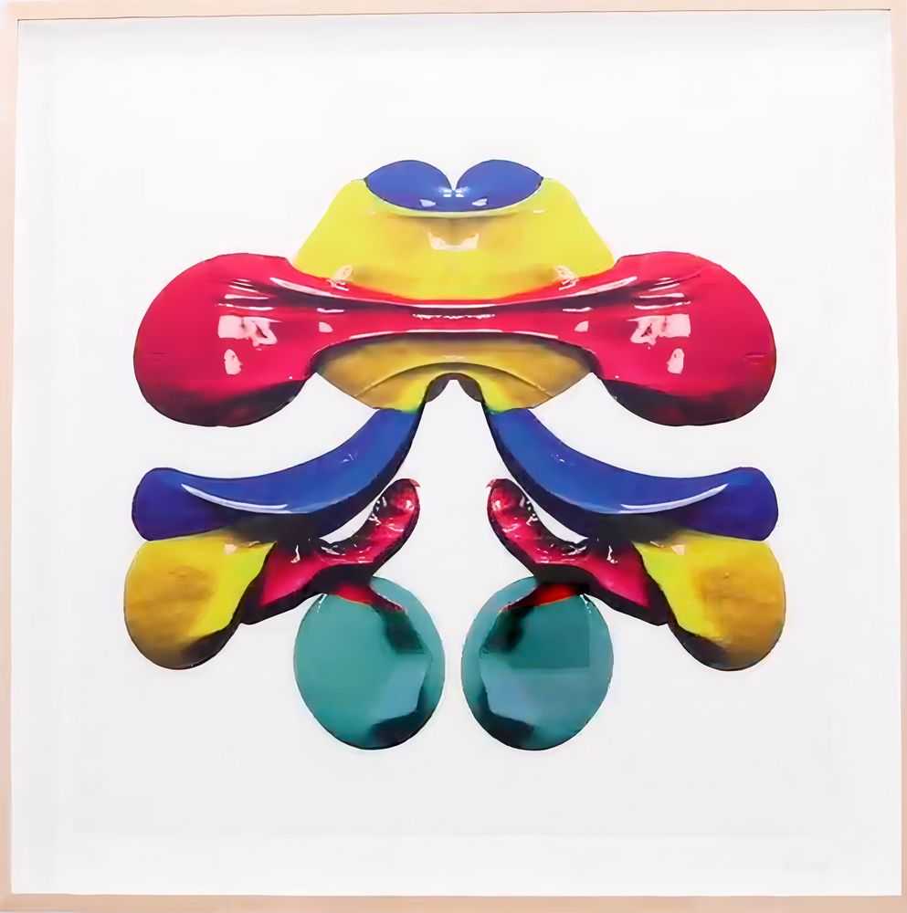 CJ Hendry, ‘Rorschach Card VII’, 2019, Print, 3-layer lenticular lens print, Self-released, Numbered, Framed