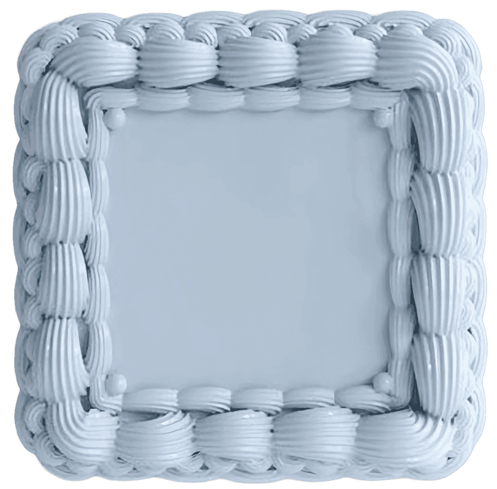 CJ Hendry, ‘Square Cake’, 2026, Sculpture, Resin sculpture framed in a plexiglass box, null, Numbered