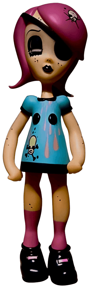 Camille Rose Garcia, ‘Patch’, 16-12-2005, Sculpture, Vinyl Toy, Necessaries Toy Foundation, 