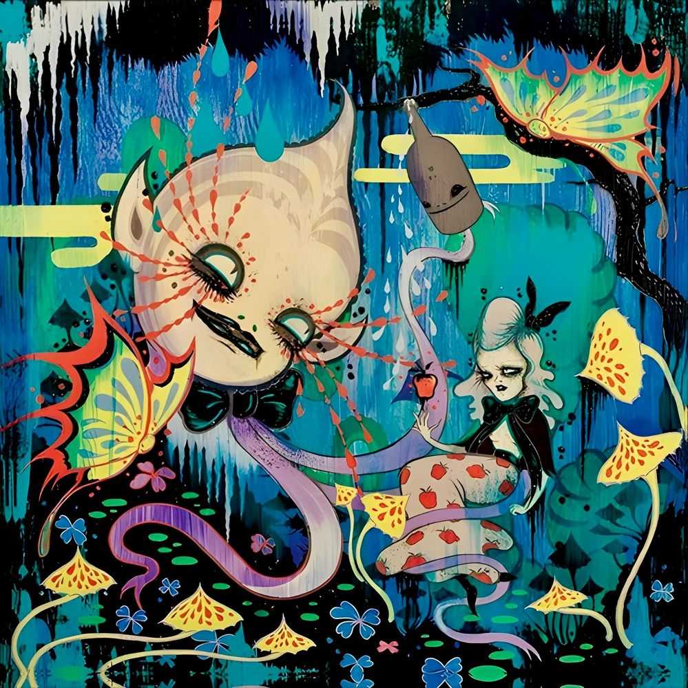 Camille Rose Garcia, ‘Sneewitchen’, 05-04-2013, Print, Giclee Print, Self Released, Numbered, Handfinished