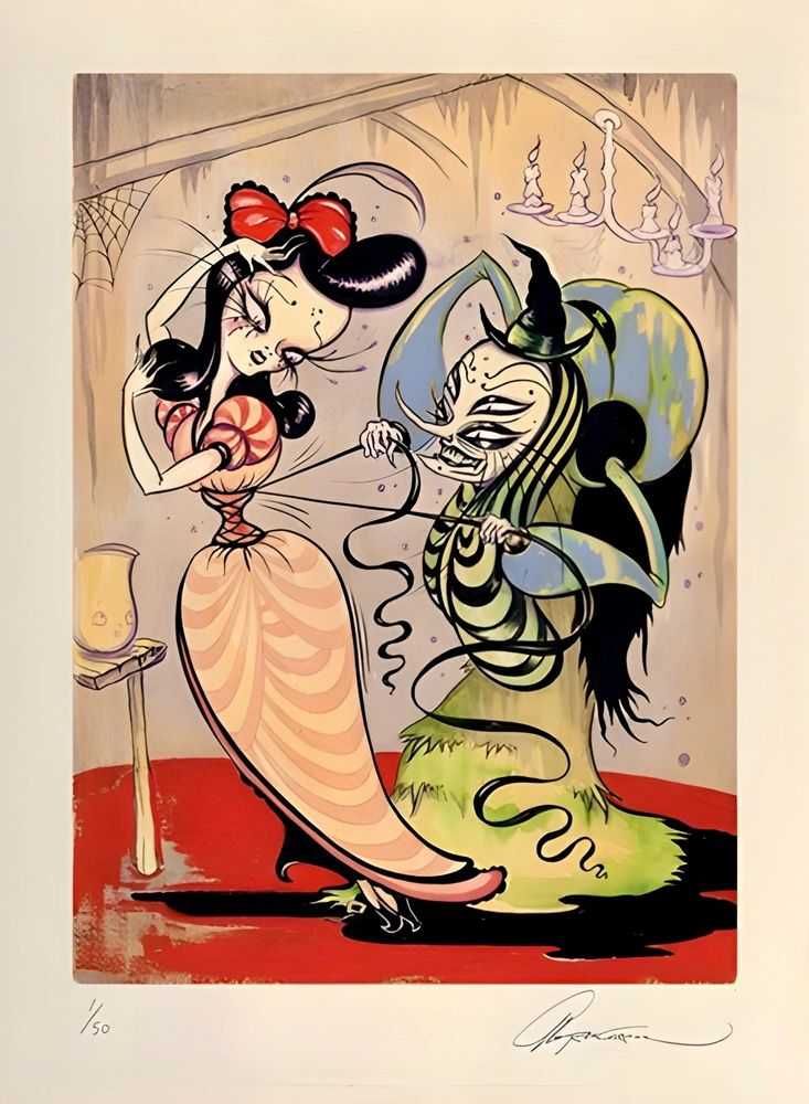 Camille Rose Garcia, ‘The Suffocating Corset’, 28-03-2012, Print, Giclee Print, Self Released, 