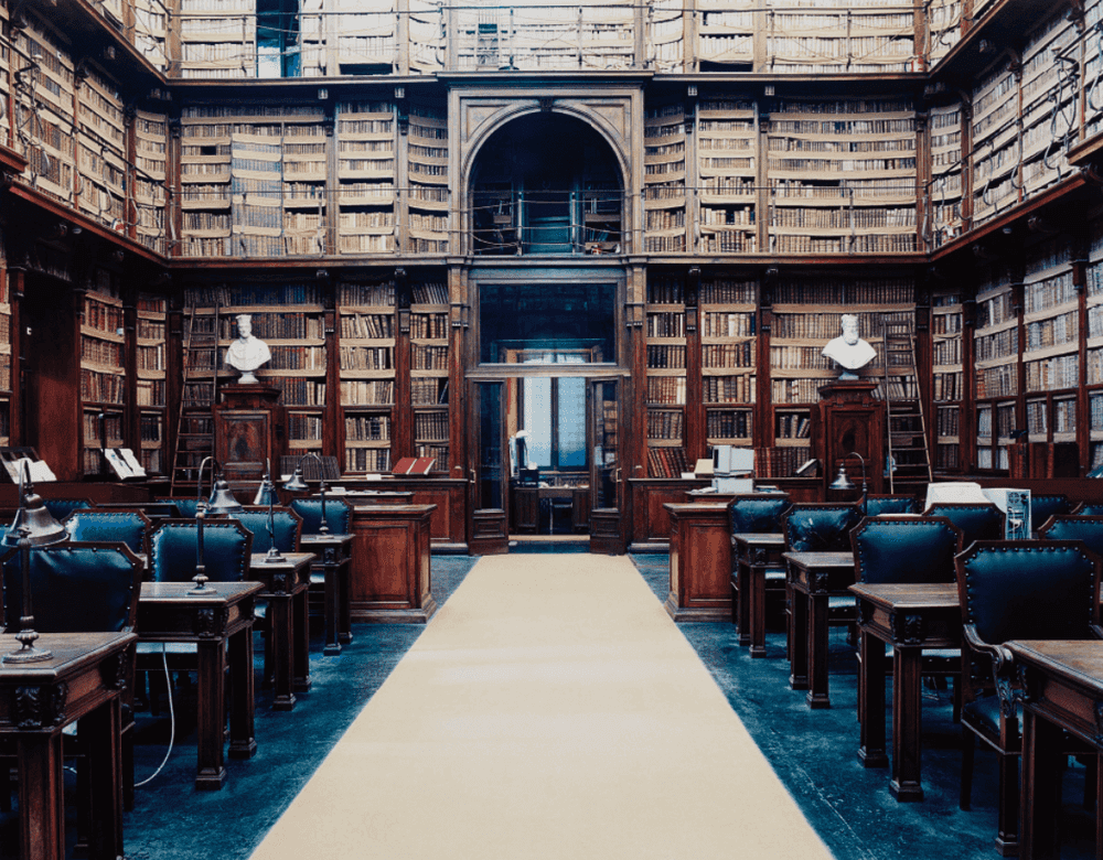 Candida Höfer, ‘Biblioteca Angelica Roma I’, 2003, Print, Chromogenic print, null, 