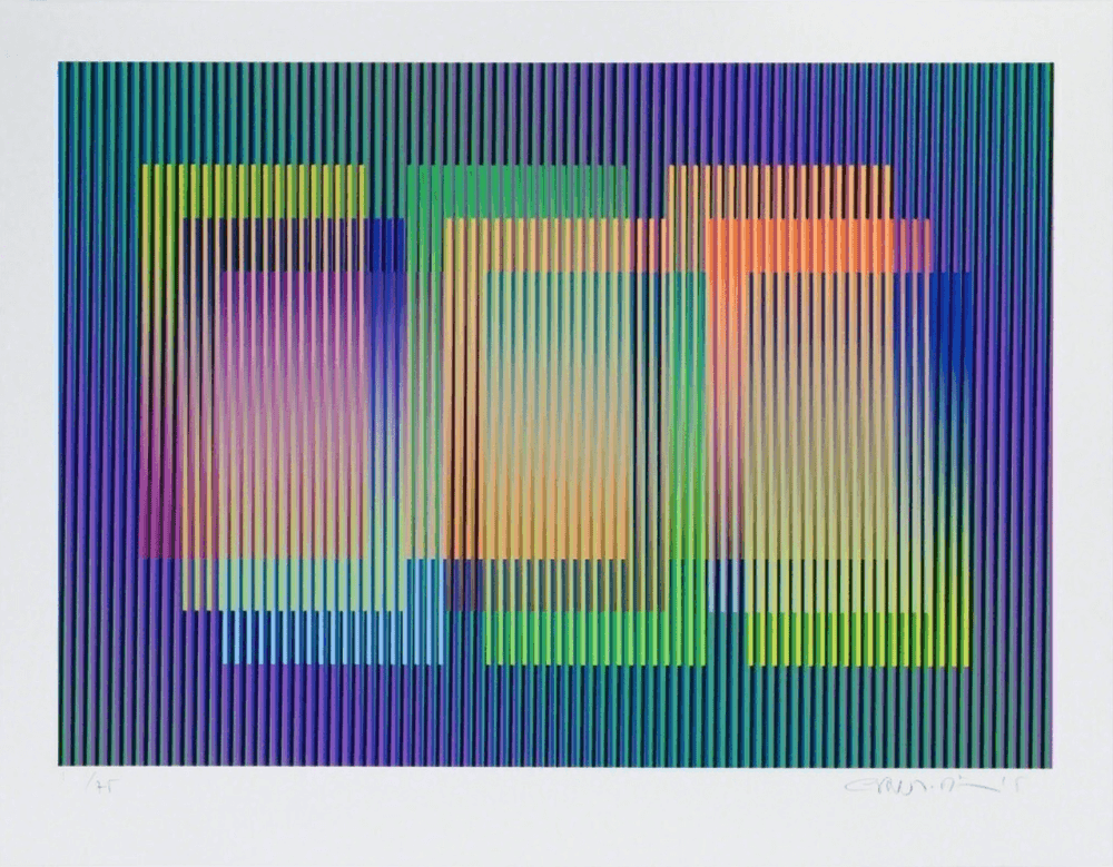 Carlos Cruz-Diez, ‘Serie Cardiaca Rectángulo I’, 2015, Print, Chromography on Paper, null, 