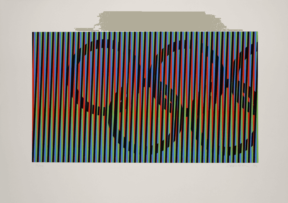 Carlos Cruz-Diez, ‘Suite Olímpica’, 1994, Print, Silkscreen print on Vélin d’Arches paper (270g), IOC - International Olympic Committee, Numbered