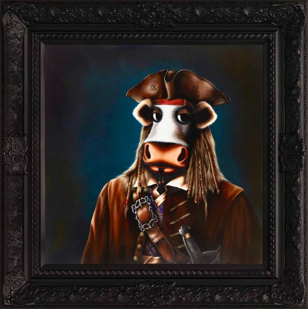 Caroline Shotton, ‘Arrrrrgh’, 2013, Print, Giclee on board, Castle Fine Art, Numbered