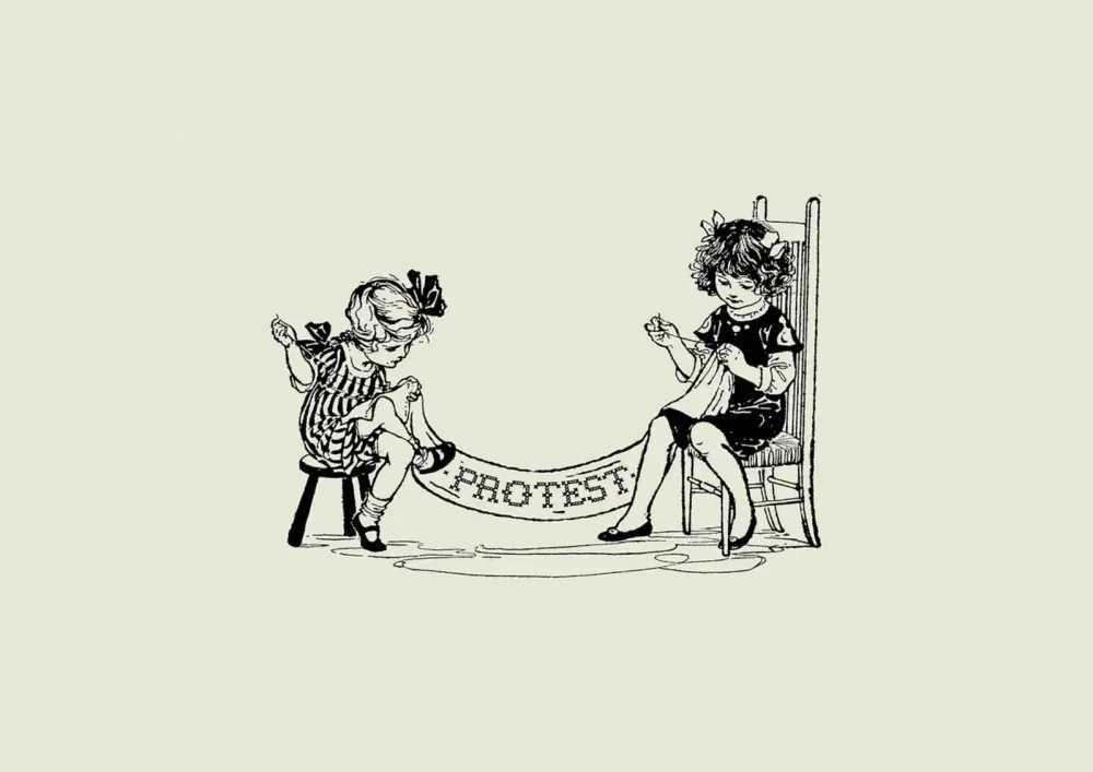 Ceal Warnants, ‘Cross Stitches’, 2021, Print, 1 Colour Screenprint on Somerset Antique 280gsm Paper, Jealous Gallery, Numbered