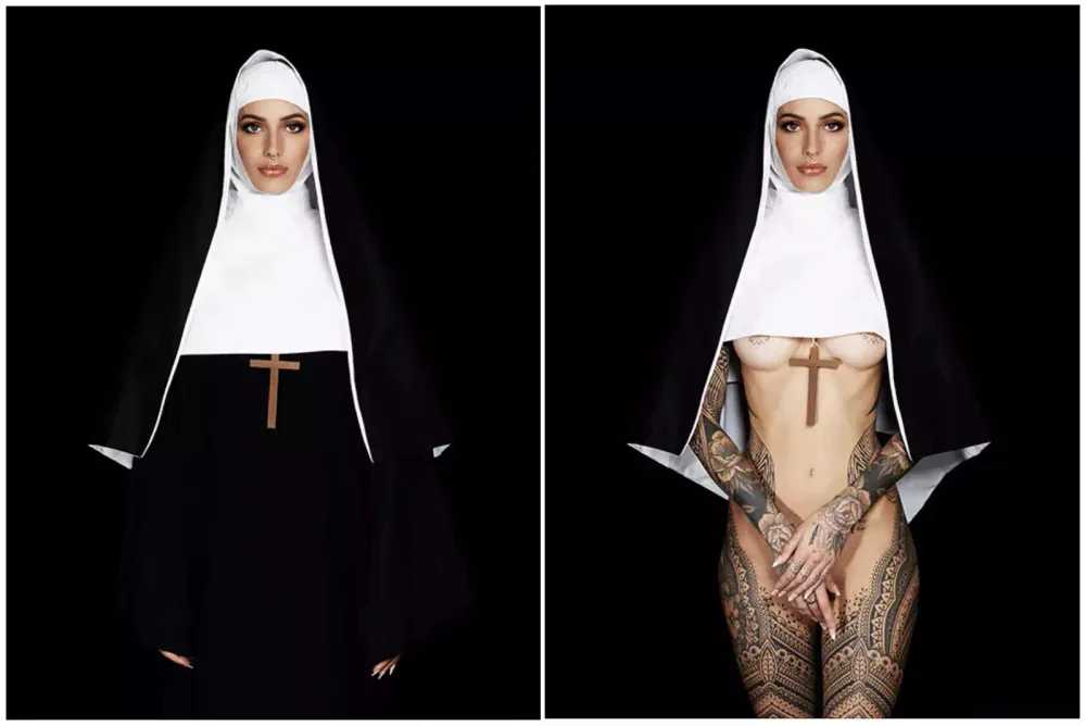 Cecile Plaisance, ‘Nun - Color (L)’, 2022, Print, Lenticular print, null, Numbered