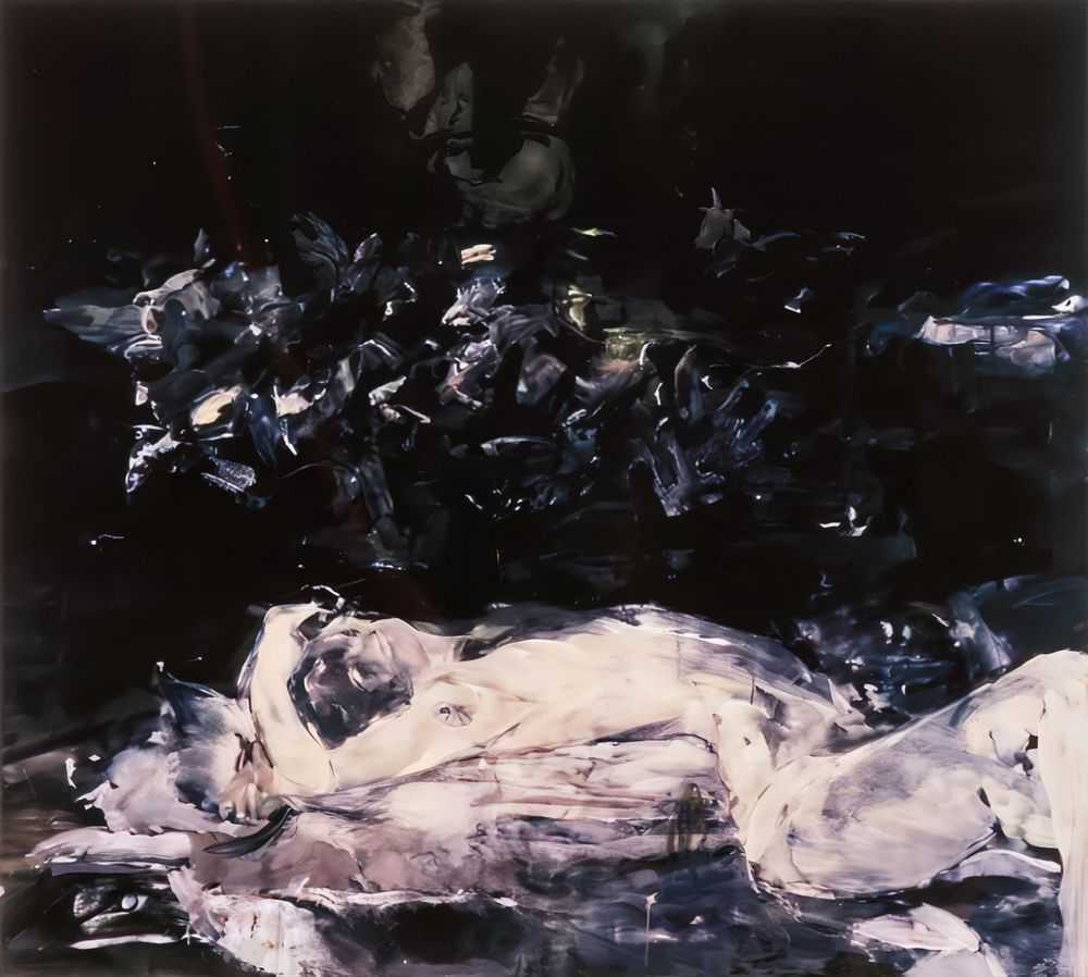 Cecily Brown, ‘Black Painting’, 2020, Print, 4-color digital print on 330gsm Epson Hot Press natural paper, Self Published, Numbered