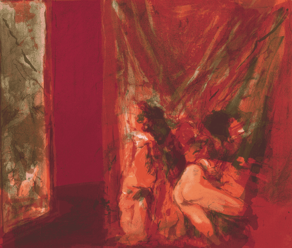 Cecily Brown, ‘Squint’, 2002, Print, Lithograph in 9 colors on Somerset white paper, Universal Limited Art Editions, Numbered