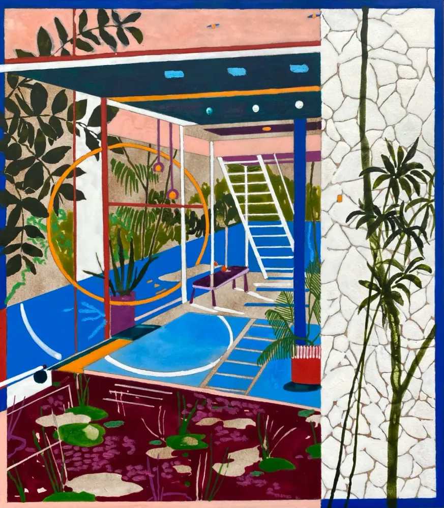 Charlotte Keates, ‘A Constant Hum’, 2021, Print, Hand finished fine art print, Arusha Gallery, Numbered, Handfinished