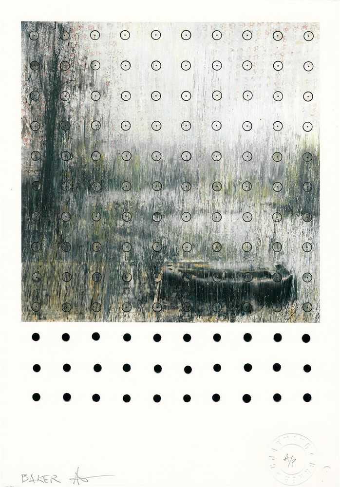 Charming Baker, ‘Britain In Colour / Appeal For Calm’, 13-01-2021, Print, Archival Inkjet with Hand Punched Circles on Somerset Satin Enhanced 330gsm Paper, Jealous Gallery, Numbered