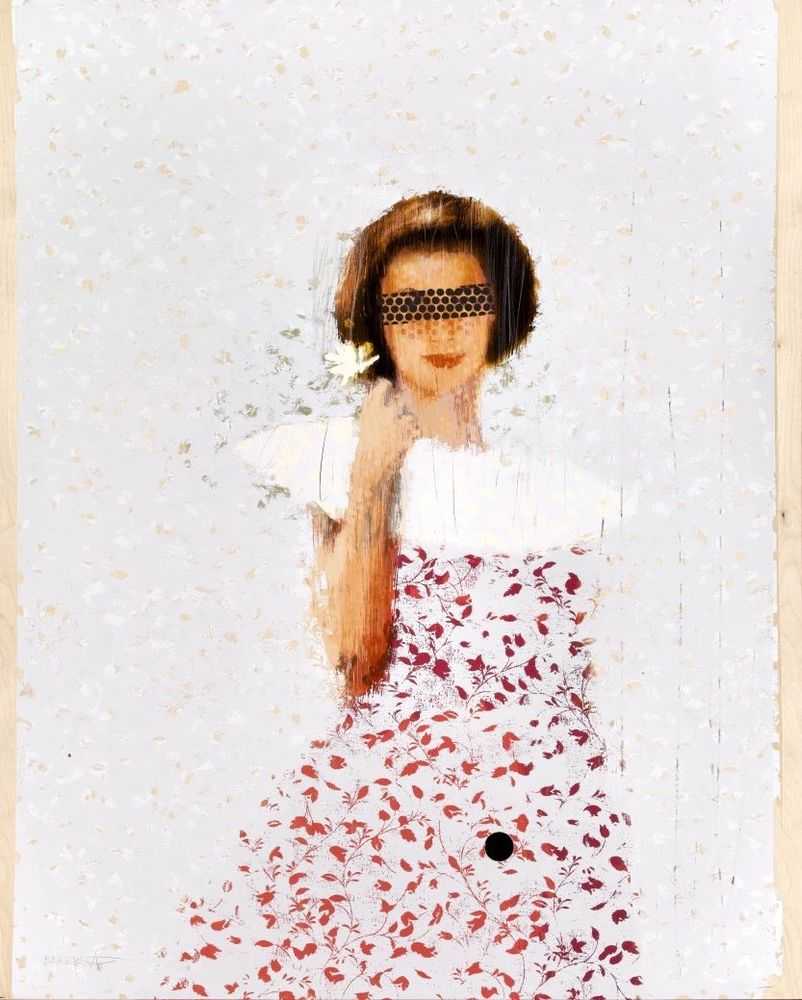 Charming Baker, ‘Gloria’, 20-05-2015, Print, 23 Colour Screenprint on 6mm Birch Ply with Hand Drilled Holes and Multiple Hand Finished Layers, Jealous Gallery, Numbered, Handfinished