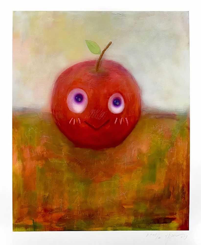 Chen Wei Ting, ‘An Apple’, 2019, Print, Pigment print on Hahnemühle Photo Rag Ultra Smooth Paper, Moosey Art, Numbered