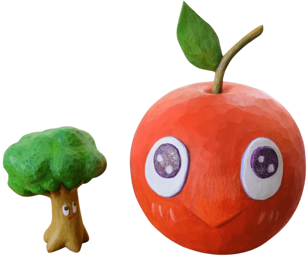 Chen Wei Ting, ‘An Apple (feat. Lin Che Yu)’, 2019, Sculpture, FRP, acrylic, Self-released, Numbered