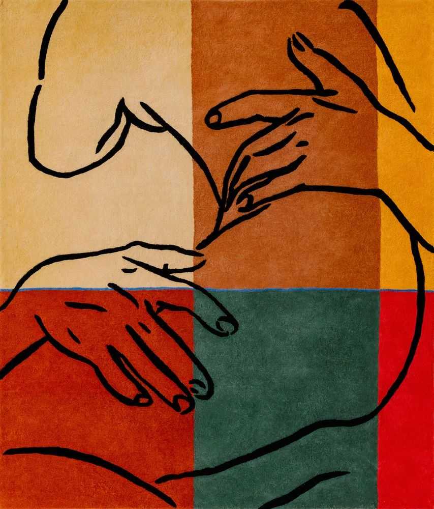 Chloe Wise, ‘After Bernini’, 2022, Collectible, Hand-tufted 100% wool rug, Almine Rech Editions, Numbered