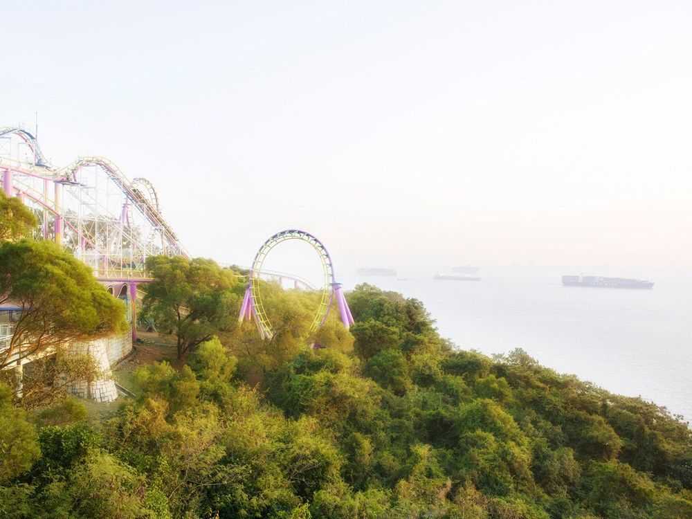 Chris Frazer Smith, ‘Roller Coaster (Small)’, 2000, Print, C-Type Matte Print, null, 