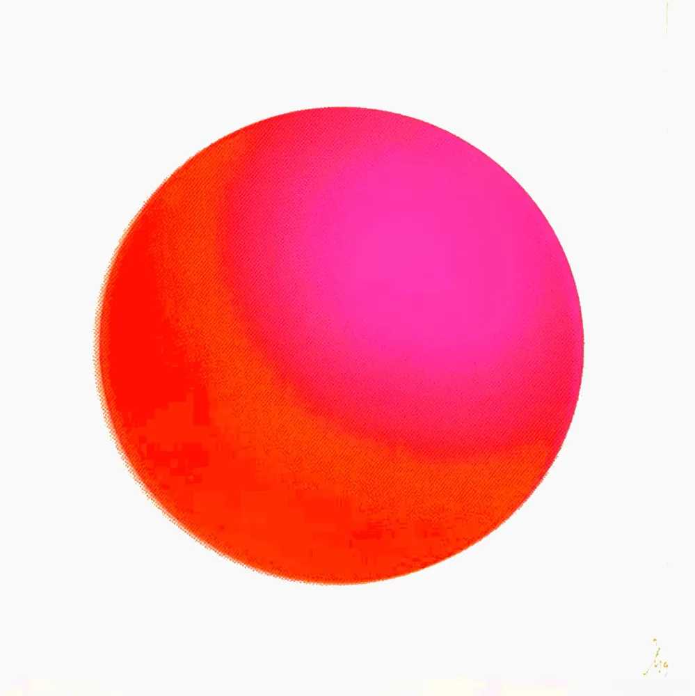 Chris Levine, ‘Atomic 5’, 2019, Print, 2 Colour Screenprint on Somerset 300gsm Paper, Jealous Gallery, Numbered