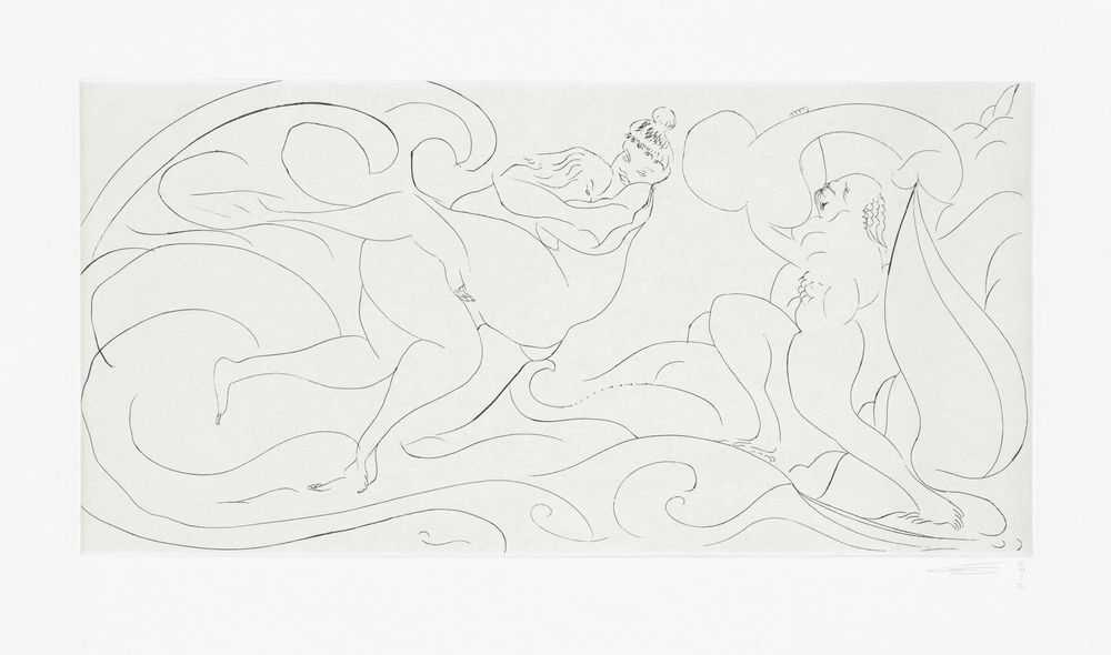 Chris Ofili, ‘Diana & Callisto (Apollo)’, 2012, Print, Drypoint etchings with chine collé, null, Numbered
