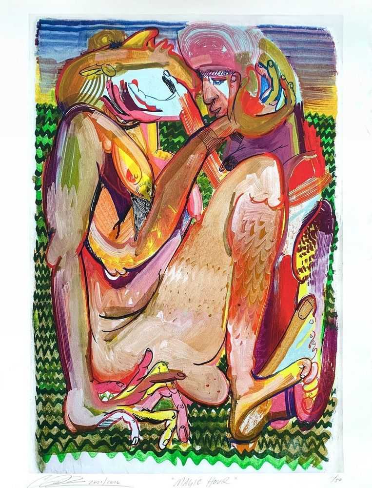 Christina Quarles, ‘Magic Hour’, 2021, Print, Digital archival print on Moab Entrada 290 gsm paper, Artspace and Phaidon, Numbered, Dated