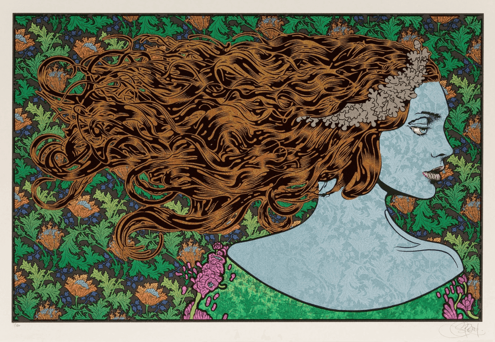 Chuck Sperry, ‘Dryad’, 2016, Print, Screenprint in colors on paper, null, Numbered