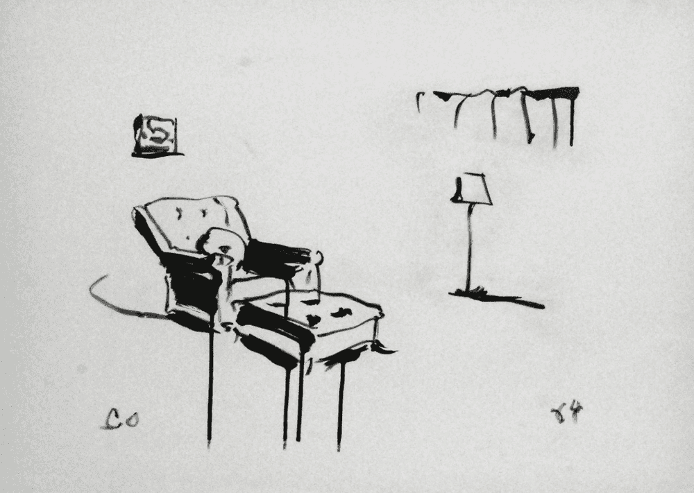 Claes Oldenburg, ‘Chair’, 1964, Print, Lithograph, Hollander Workshop, Dated